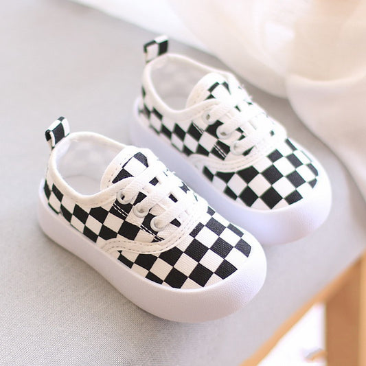 Tiny Checked Shoes